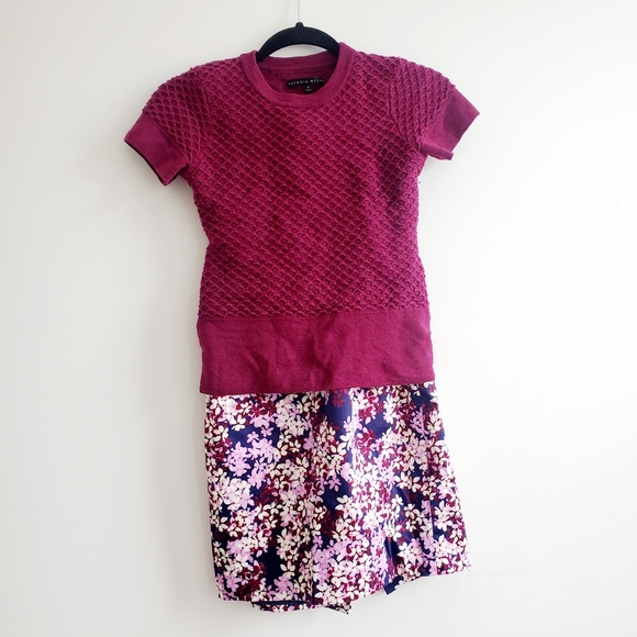 Bundle J.Crew floral pencil skirt Antonio Melani - Picture 2 of 8